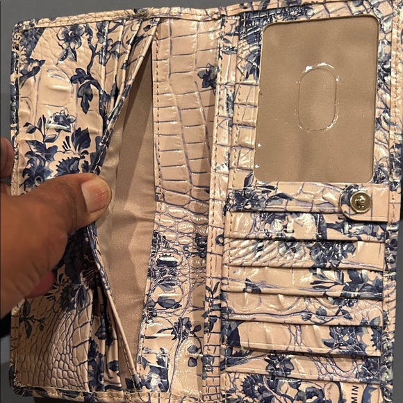 Brahmin Beige and Black Women's Wallet - Picture 4 of 7